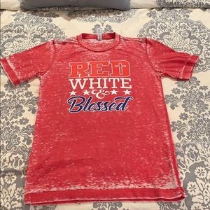 🇺🇸NWOT Red White and Blessed Tee 🇺🇸
